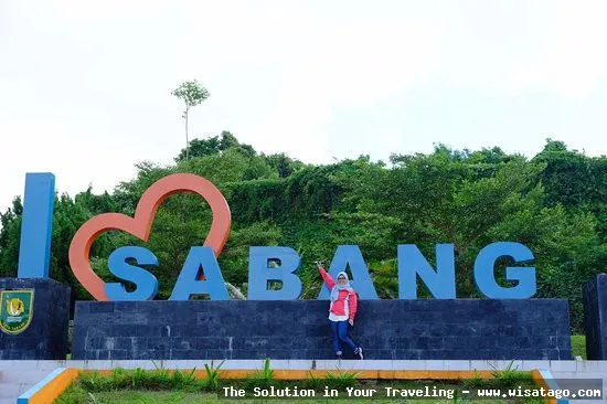 Taman I Love Sabang yang ikonik