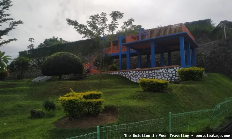 Taman I Love Sabang yang indah