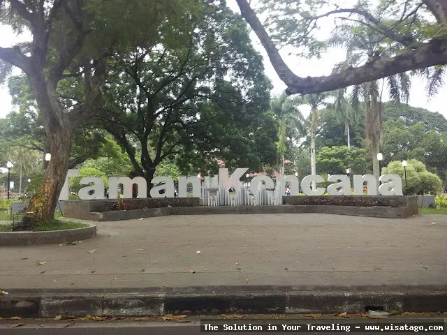 Taman Kencana: suasana rindang dan asri