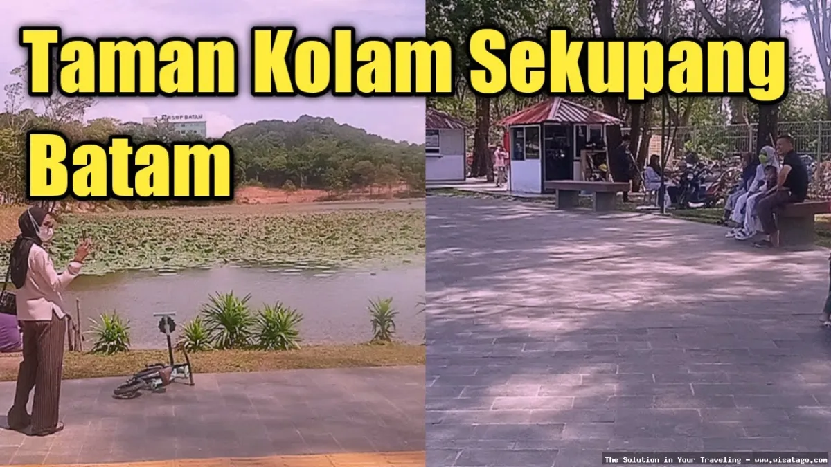 Taman Kolam Sekupang, ruang terbuka hijau
