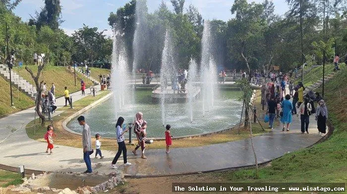 Taman Kolam Sekupang, ruang terbuka hijau