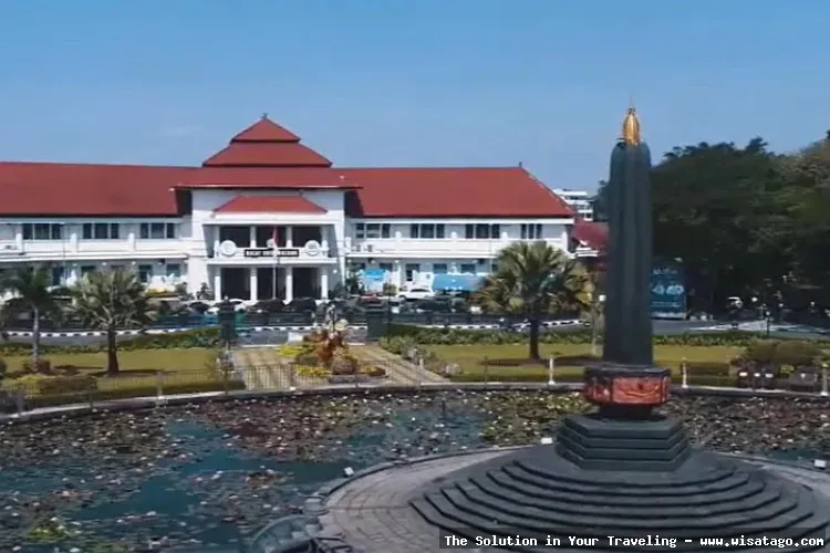 Taman Krida Jawa Timur yang asri