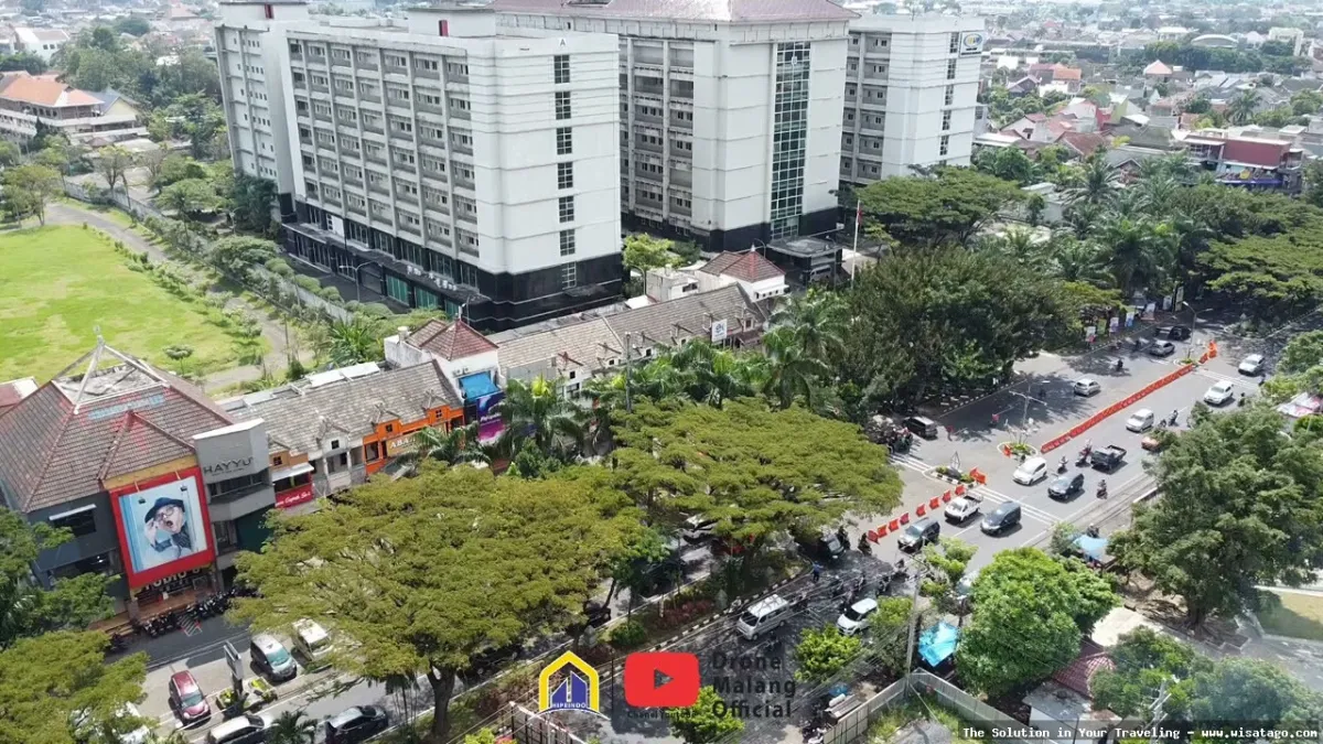 Taman Krida Jawa Timur yang asri
