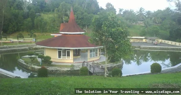 Taman Pagoda Dabo Singkep yang indah