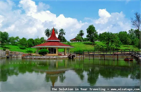 Taman Pagoda Dabo Singkep yang indah