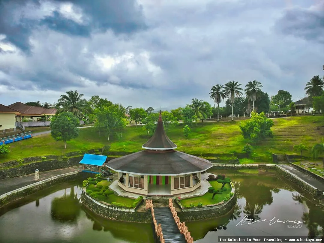 Taman Pagoda Dabo Singkep yang indah