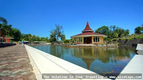 Taman Pagoda Dabo Singkep yang indah