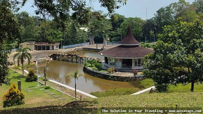 Taman Pagoda Dabo Singkep yang indah