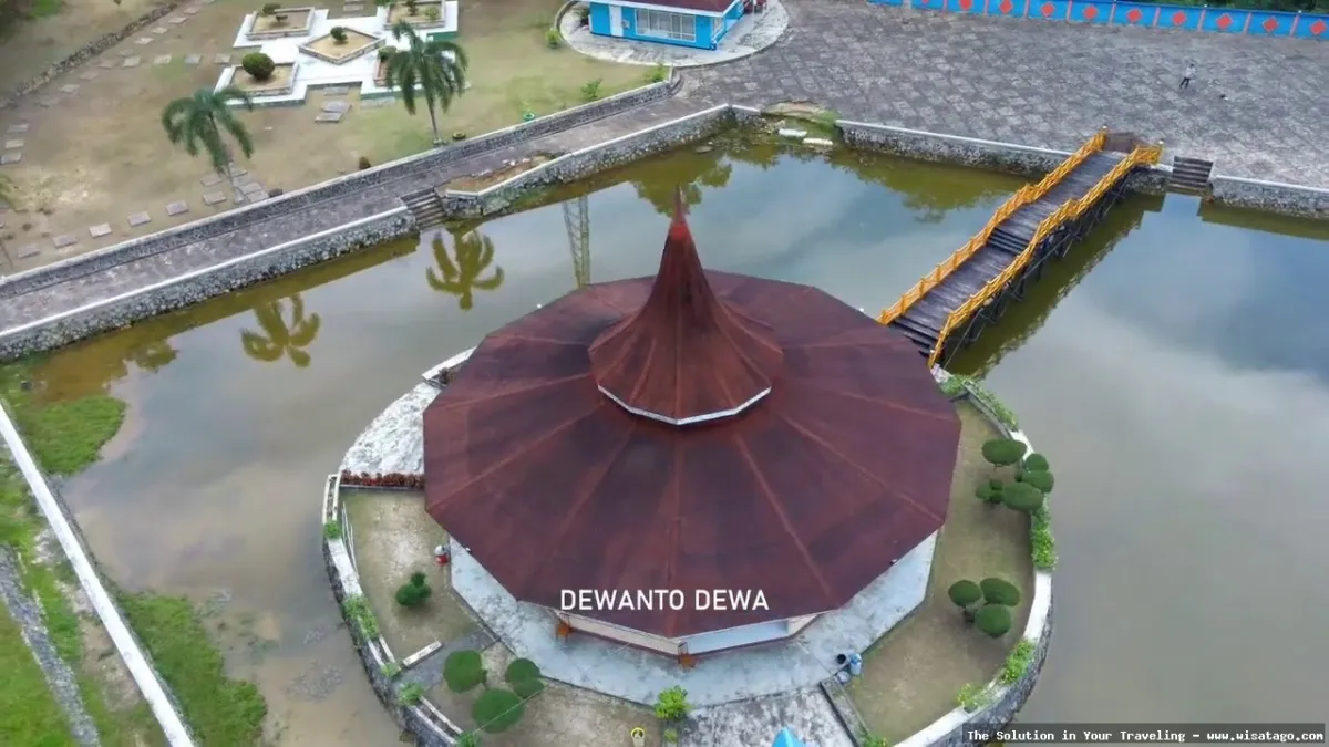 Taman Pagoda Dabo Singkep yang indah