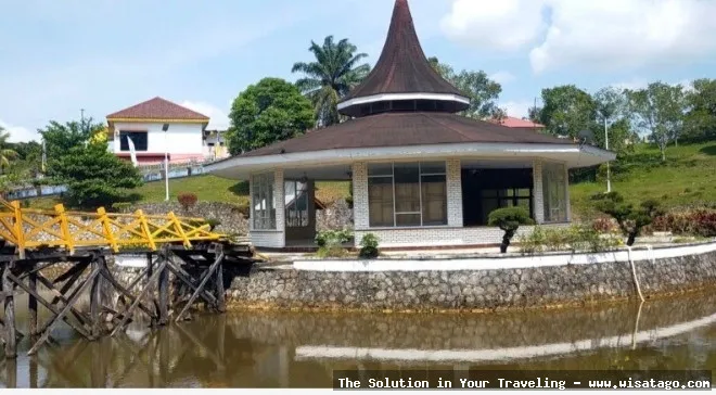Taman Pagoda Dabo Singkep yang indah