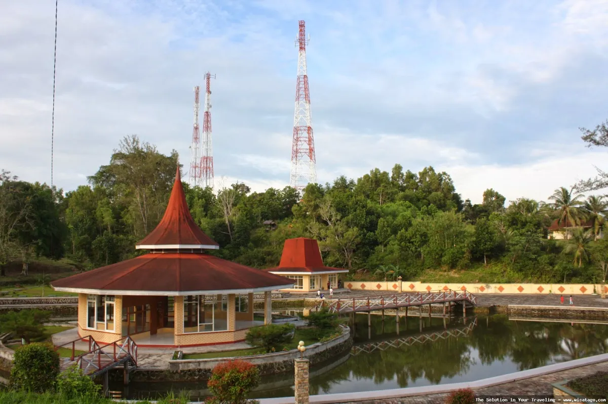 Taman Pagoda Dabo Singkep yang indah