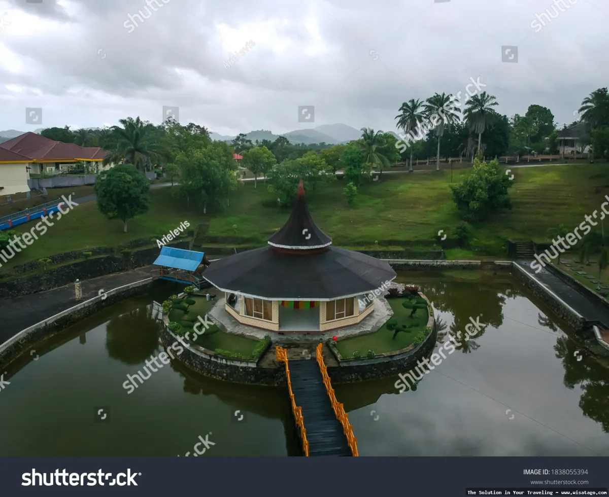 Taman Pagoda Dabo Singkep yang indah
