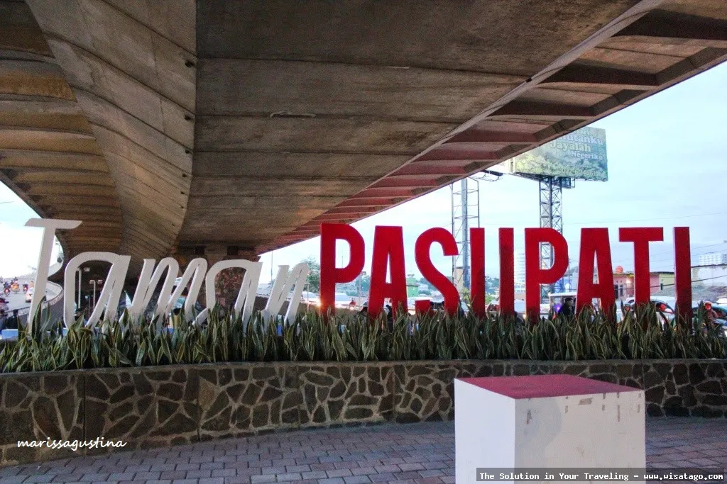 Taman Pasupati, ruang terbuka hijau