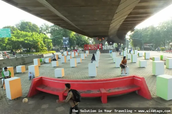Taman Pasupati, ruang terbuka hijau.