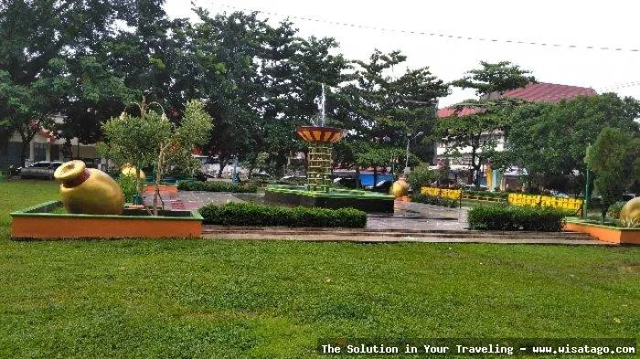 Taman Pusparagam, ruang terbuka hijau