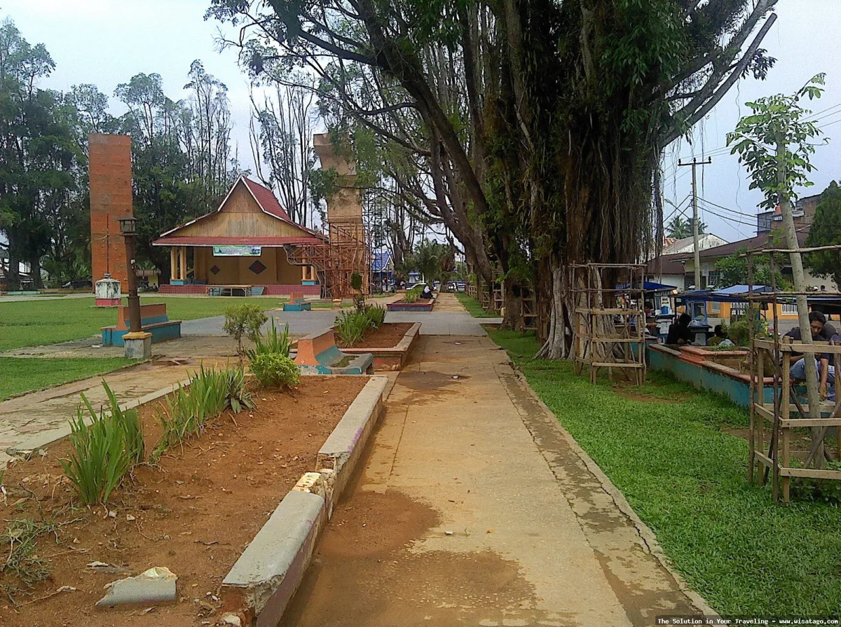 Taman Pusparagam, ruang terbuka hijau.