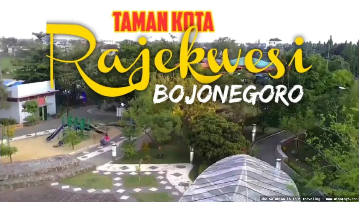 Taman Rajekwesi, ruang terbuka hijau