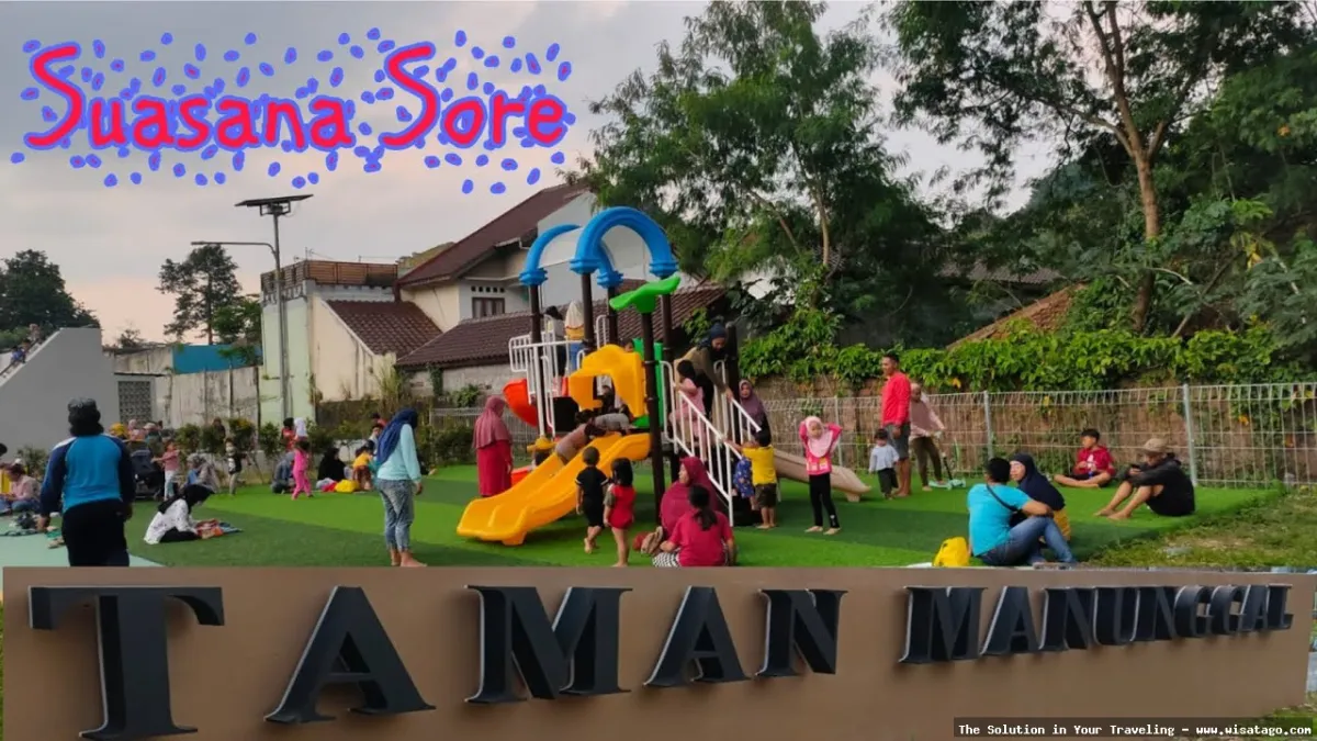 Taman Ria Manunggal, area bermain ikonis.