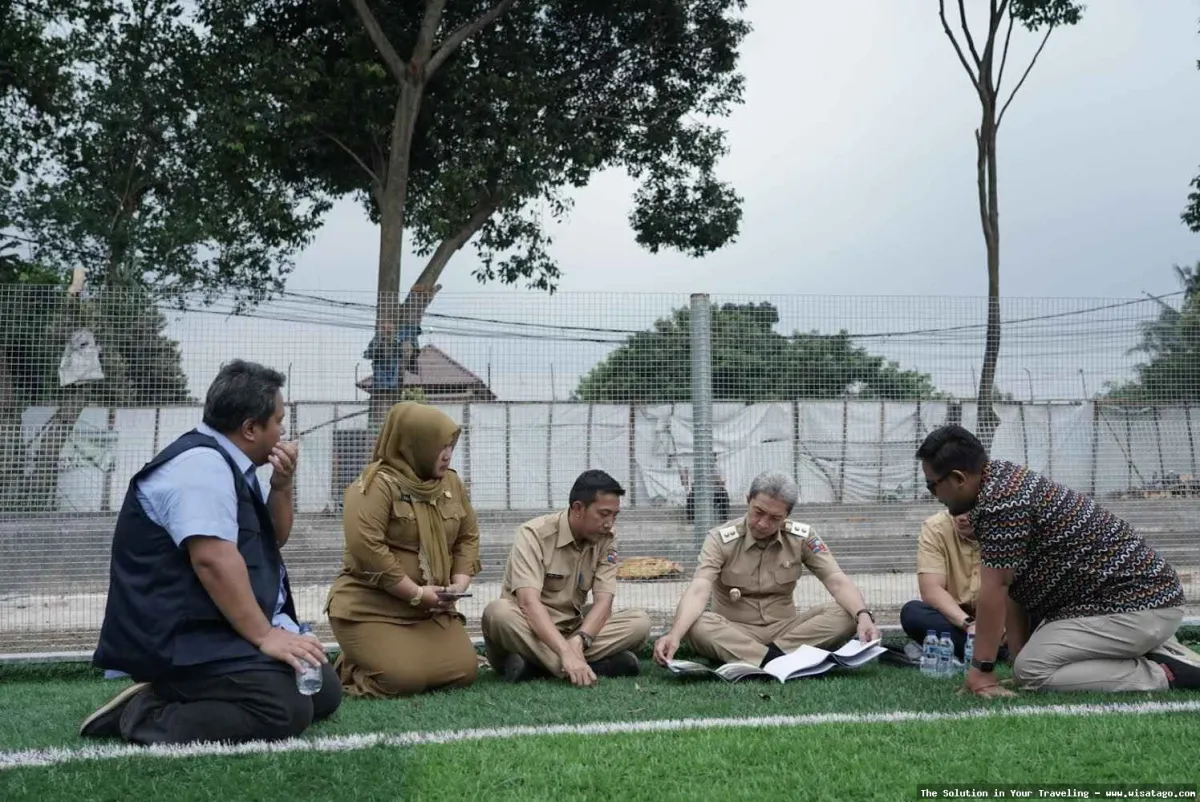 Taman Ria Manunggal, ruang terbuka hijau