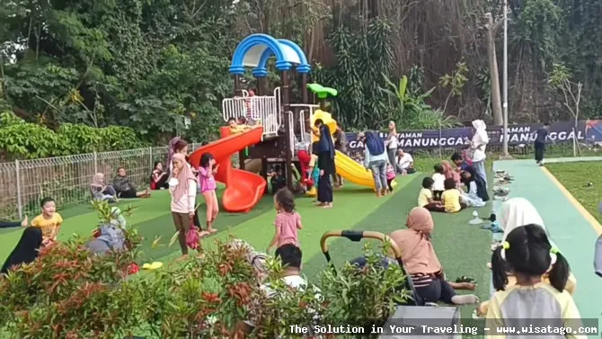 Taman Ria Manunggal, area bermain ikonis