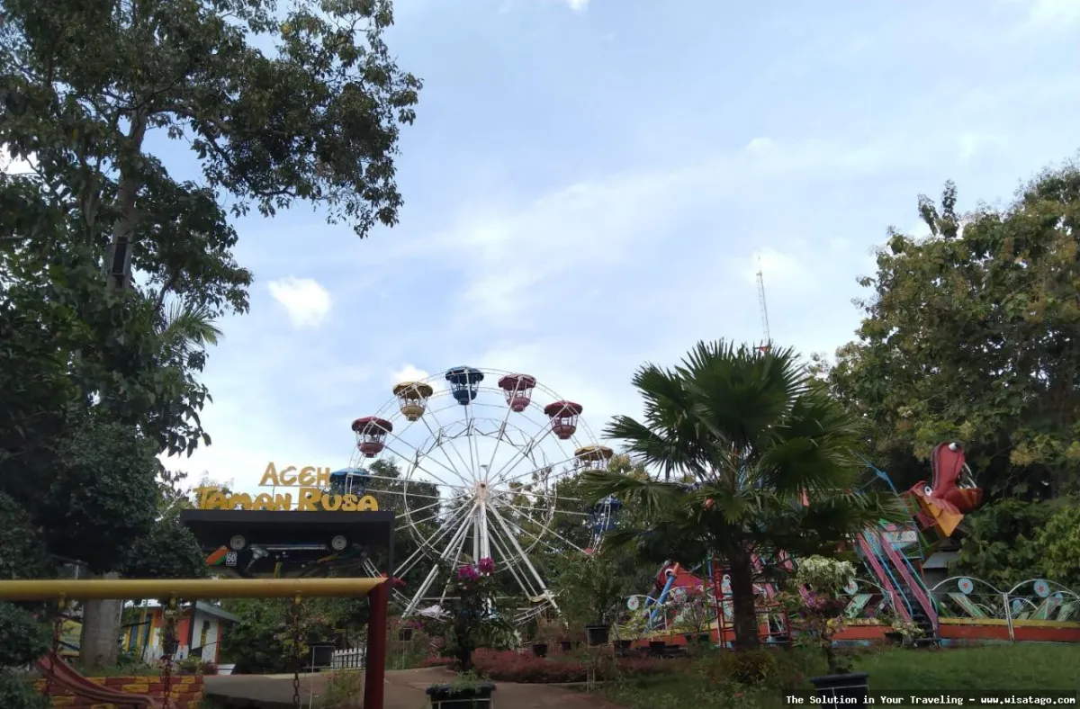 Taman Rusa Aceh Besar yang asri