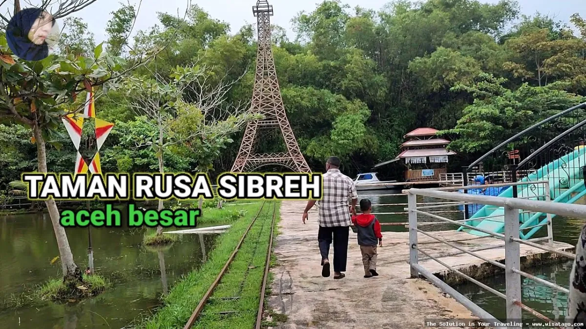 Taman Rusa Aceh Besar yang asri
