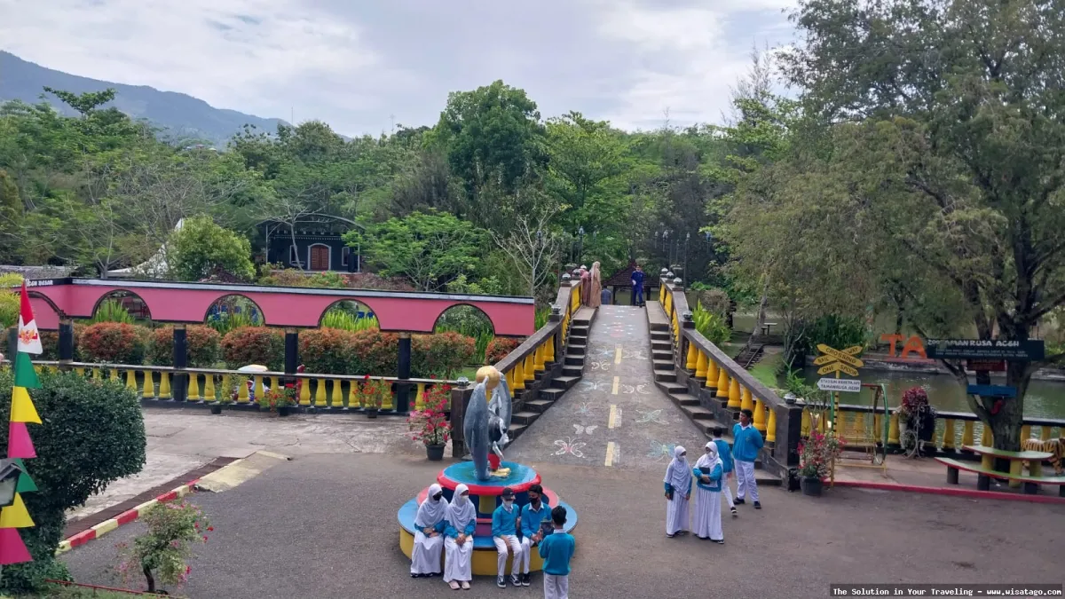 Taman Rusa Aceh Besar yang indah