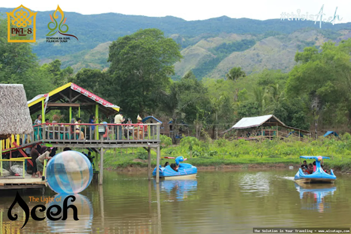 Taman Rusa Aceh Besar yang asri