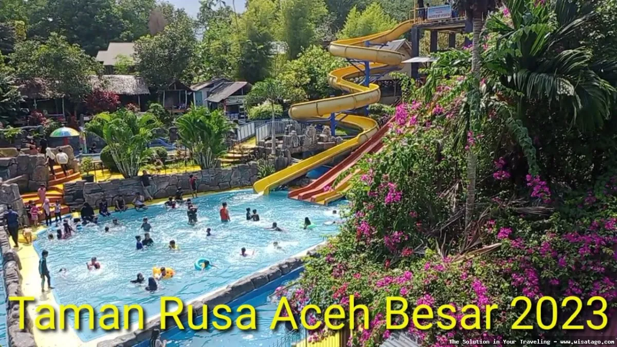 Taman Rusa Aceh Besar yang indah