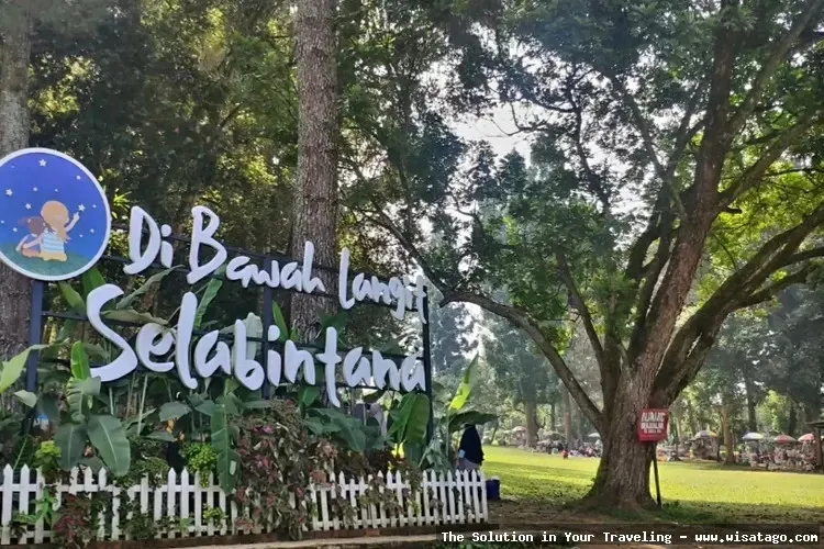 Taman Selabintana, suasana asri dan sejuk