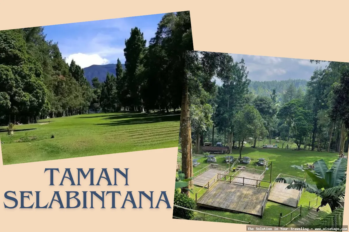 Taman Selabintana, keindahan alam Sukabumi