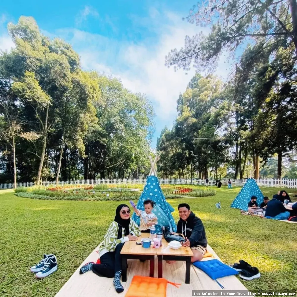 Taman Selabintana: keindahan alam memukau