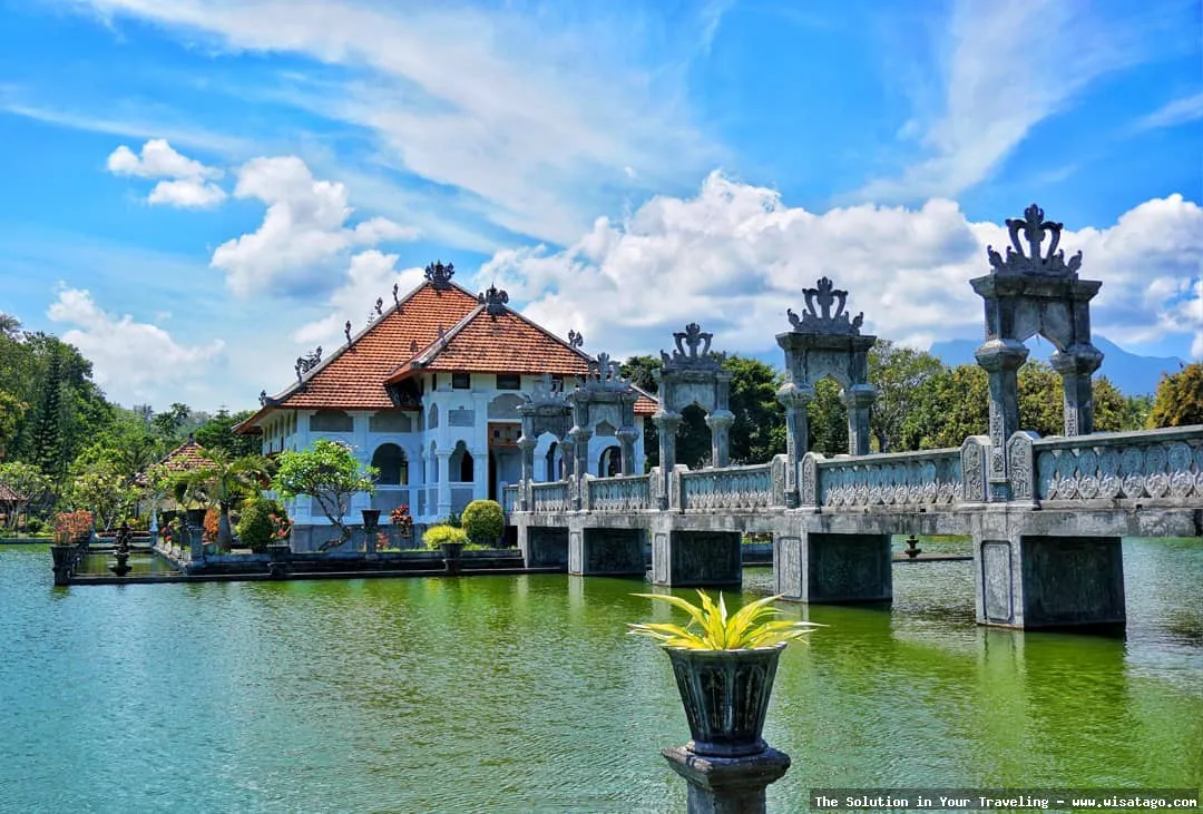 Taman Ujung Karangasem, keindahan arsitektur.