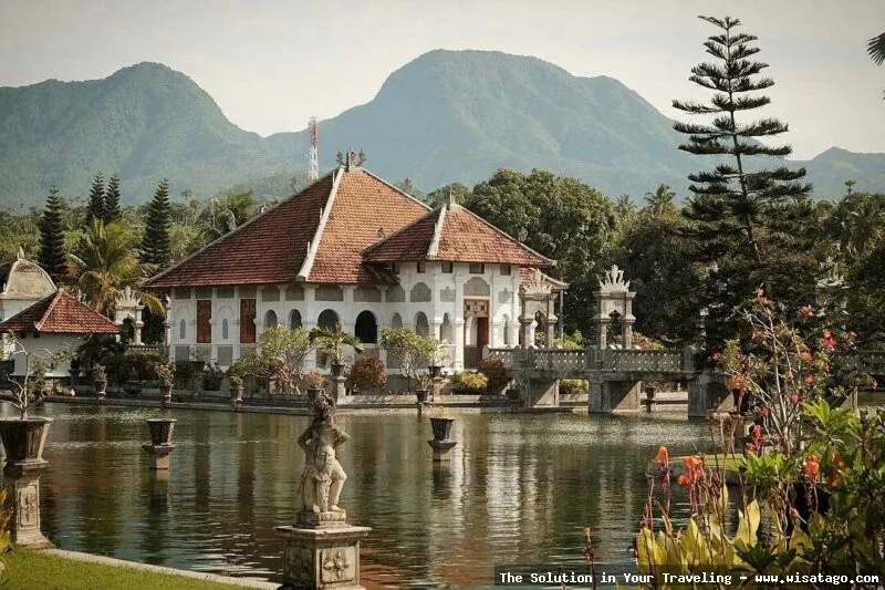 Taman Ujung Karangasem, keindahan arsitektur.