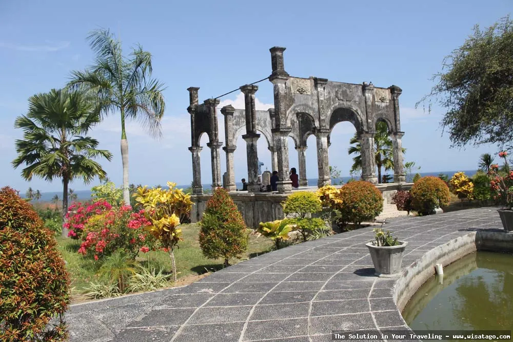 Taman Ujung Karangasem, pesona arsitektur Bali