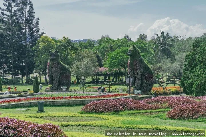 Taman Wisata Bunga Nusantara indah mempesona
