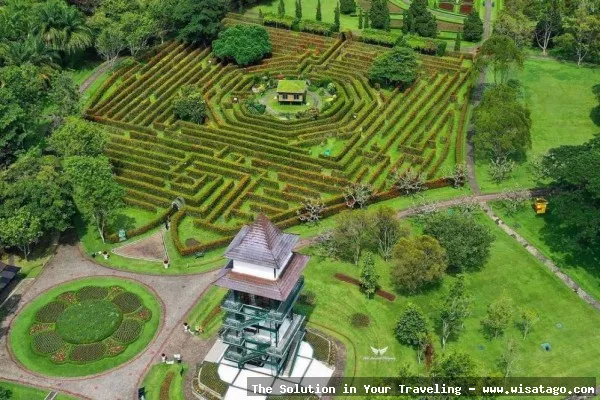 Taman Wisata Bunga Nusantara indah mempesona
