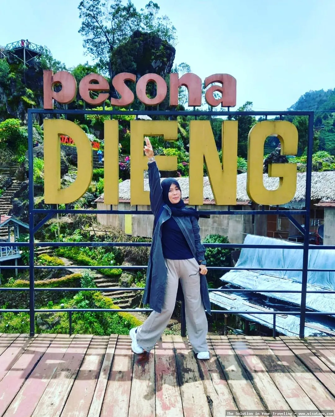 Taman Wisata Lembah Dieng nan indah