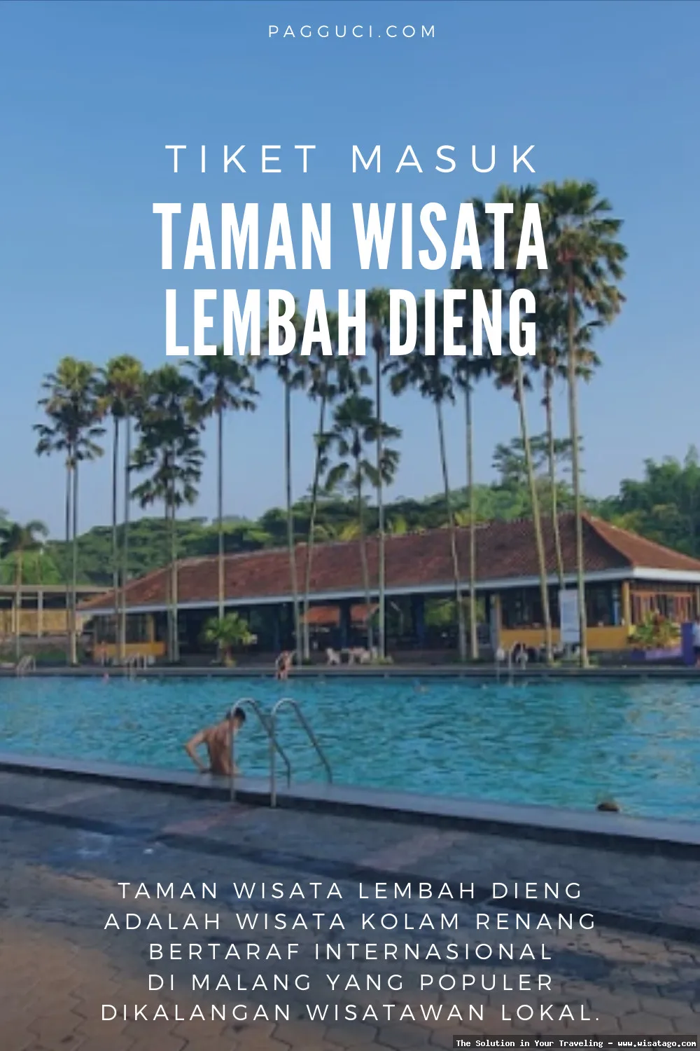 Taman Wisata Lembah Dieng yang indah
