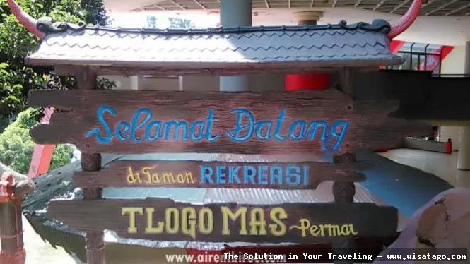 Taman Wisata Tlogomas yang asri