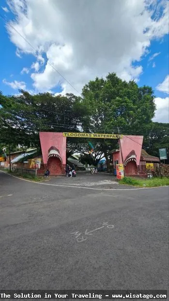 Taman Wisata Tlogomas yang asri.