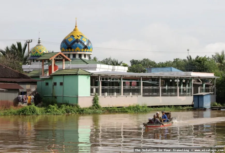 Tambak Baru: Pemandangan indah area tambak