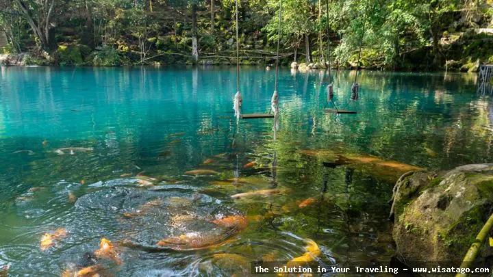 Telaga Biru, danau yang sangat indah