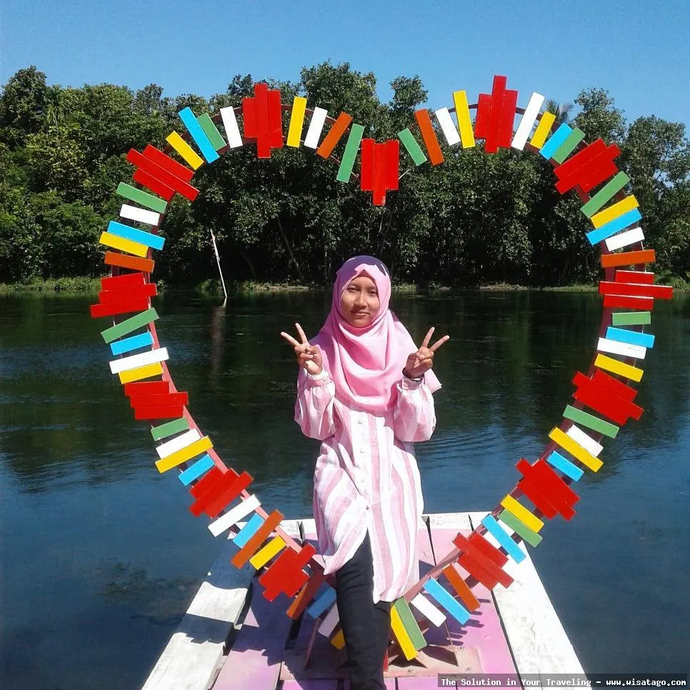 Telaga Kermata, danau alami yang indah