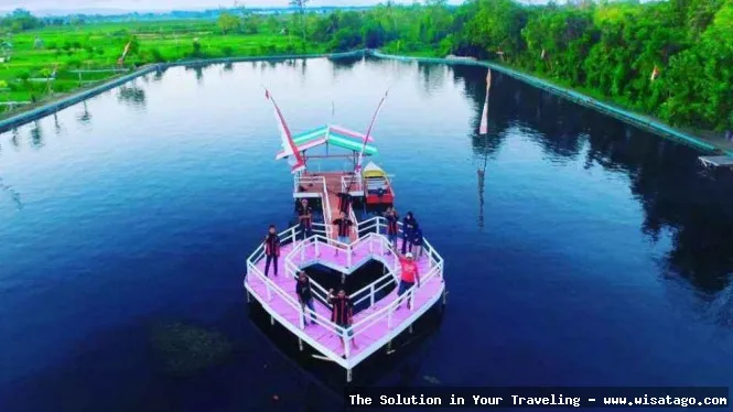 Telaga Kermata, danau alami yang indah
