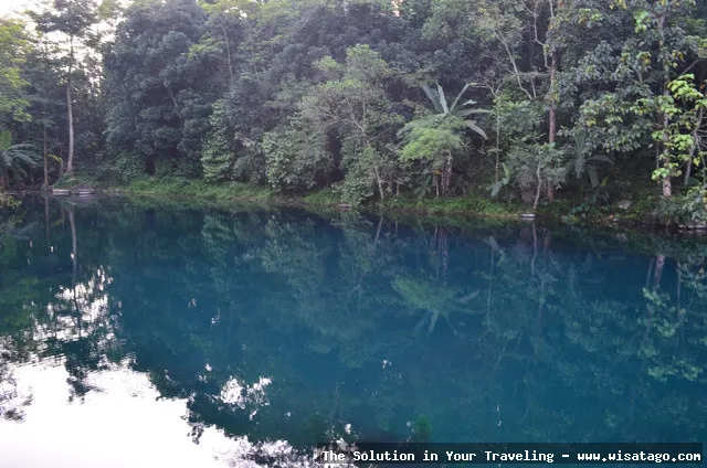 Telaga Nila, danau yang memukau.