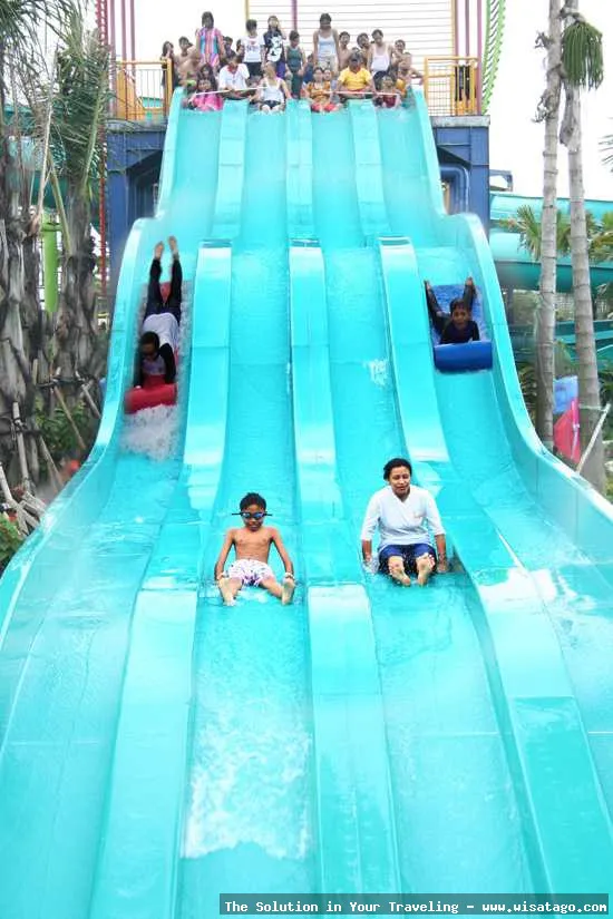 The Jungle Water Adventure Bogor seru