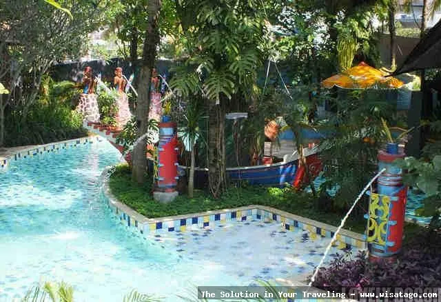 The Jungle Water Adventure Bogor seru.