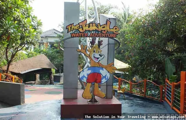 The Jungle Water Adventure Bogor seru