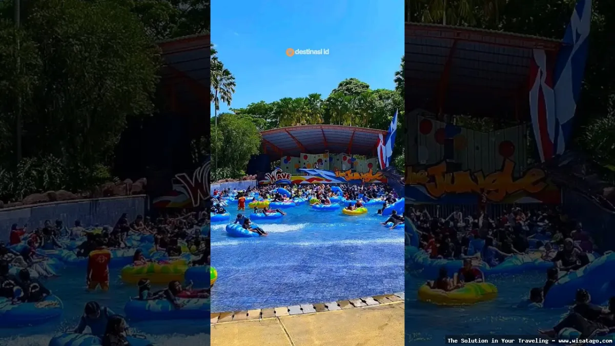 The Jungle Water Adventure Bogor seru
